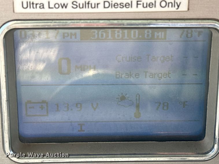 image for item ED5515 2014 Mack GU713 semi truck