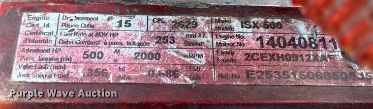 image for item EE0025 2003 Kenworth W900L semi truck