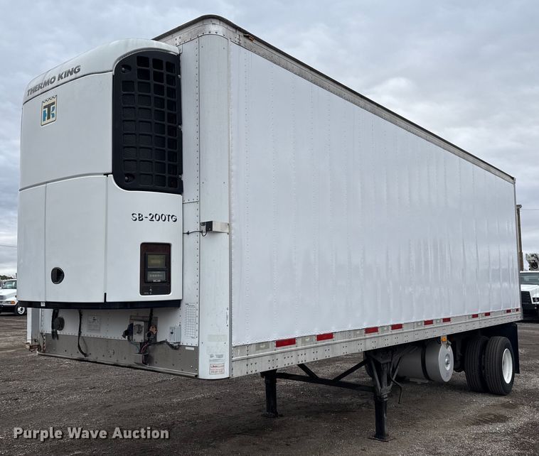 image for item EG2531 2013 Wabash  refrigerated van trailer