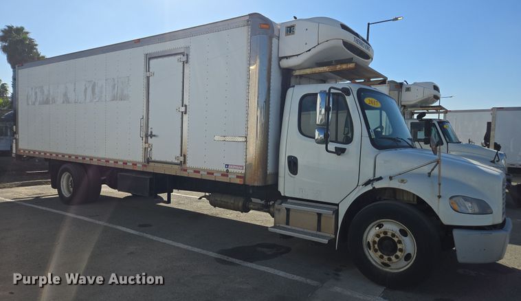 image for item EI4167 2017 Freightliner Business Class M2 106 refrigerated truck