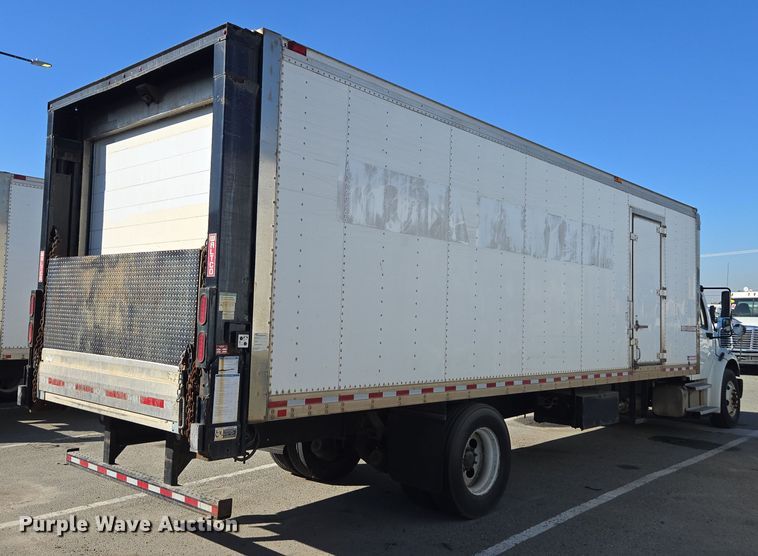 image for item EI4167 2017 Freightliner Business Class M2 106 refrigerated truck