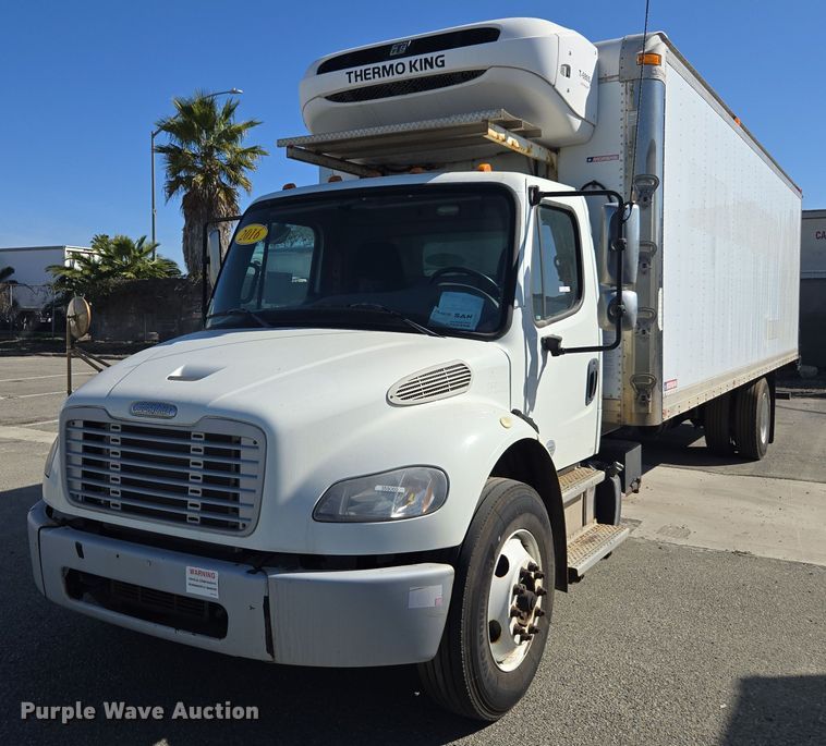 image for item EI4169 2016 Freightliner Business Class M2 106 refrigerated truck