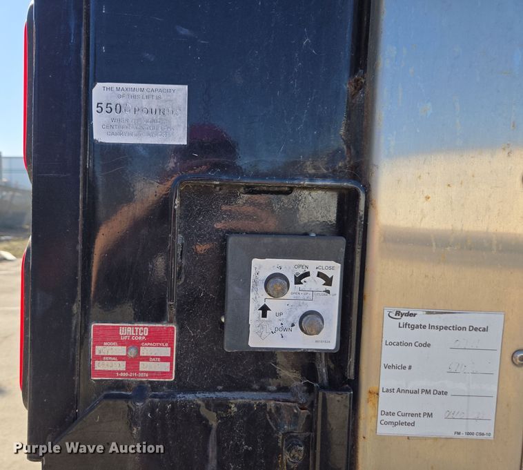 image for item EI4169 2016 Freightliner Business Class M2 106 refrigerated truck