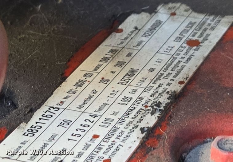 image for item EI4169 2016 Freightliner Business Class M2 106 refrigerated truck