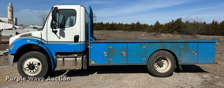 image for item EK0364 2014 Freightliner M2 flatbed truck