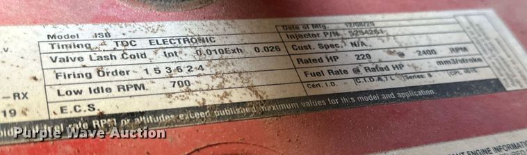 image for item EK0364 2014 Freightliner M2 flatbed truck