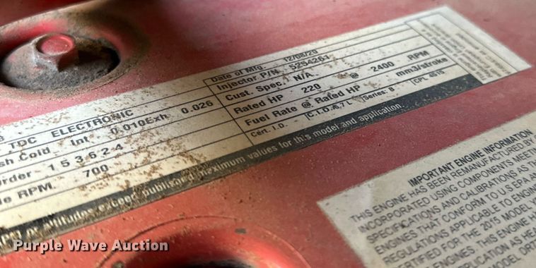 image for item EK0364 2014 Freightliner M2 flatbed truck