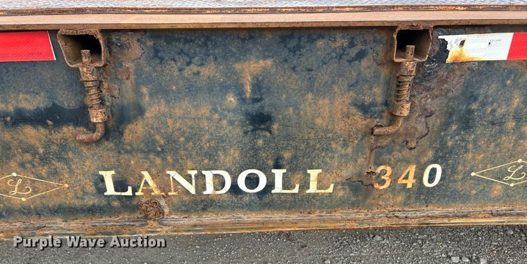 image for item EK2699 2007 Landoll 340 roll-off container trailer