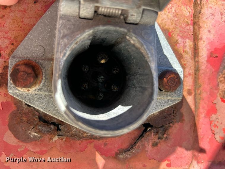 image for item EK2705 1982 Transcraft DTL-23-45 drop deck equipment trailer