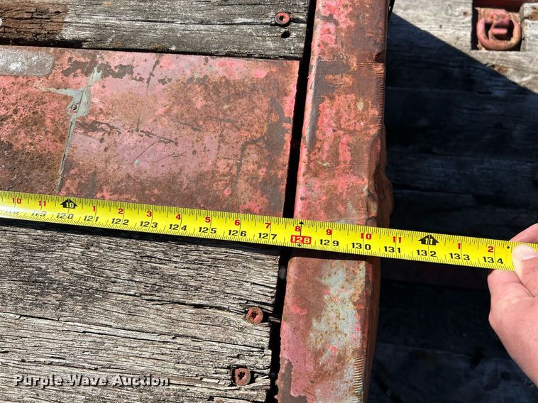 image for item EK2705 1982 Transcraft DTL-23-45 drop deck equipment trailer