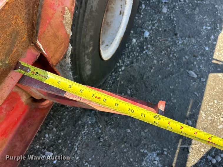 image for item EK2705 1982 Transcraft DTL-23-45 drop deck equipment trailer