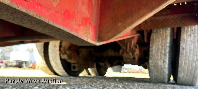image for item EK2705 1982 Transcraft DTL-23-45 drop deck equipment trailer
