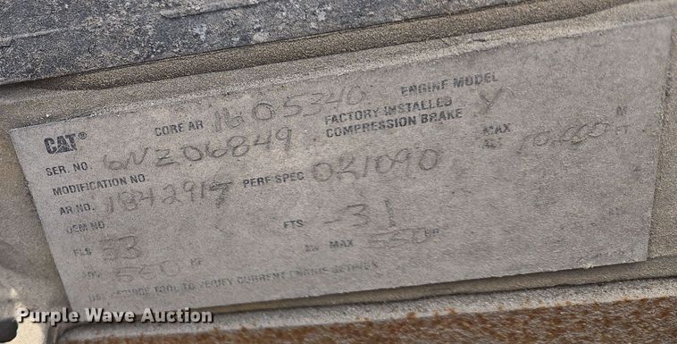 image for item EO0604 2000 Peterbilt 379 semi truck