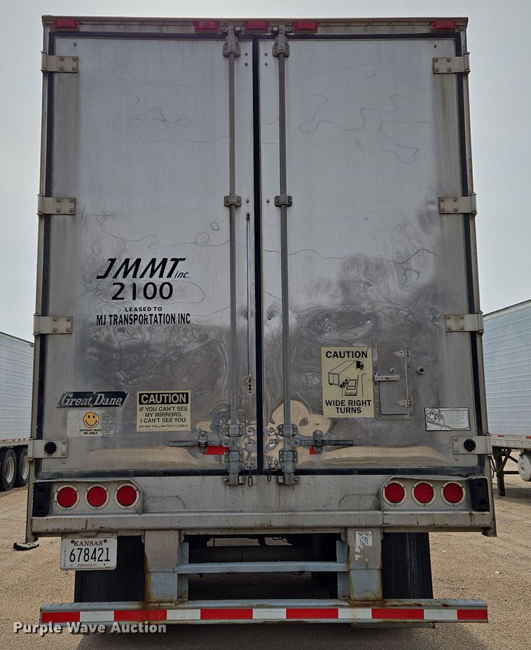 image for item EO0606 2007 Great Dane 7811 TZ-1AP refrigerated van trailer