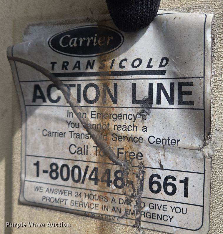 image for item EO0606 2007 Great Dane 7811 TZ-1AP refrigerated van trailer