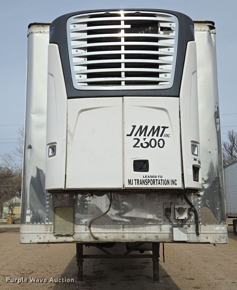 image for item EO0608 2007 Wabash refrigerated van trailer