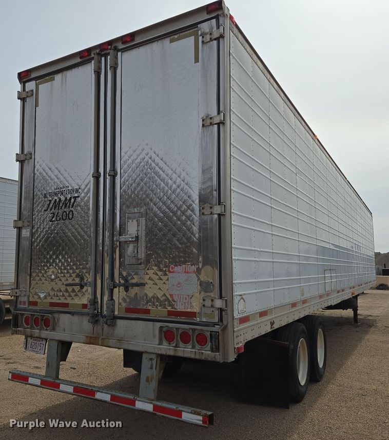 image for item EO0608 2007 Wabash refrigerated van trailer