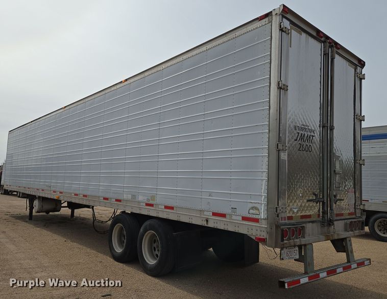 image for item EO0608 2007 Wabash refrigerated van trailer