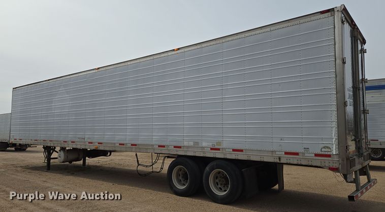 image for item EO0608 2007 Wabash refrigerated van trailer