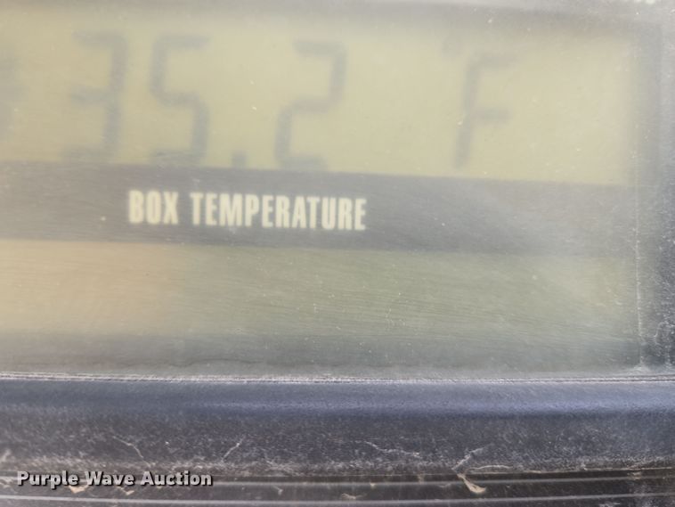 image for item EO0608 2007 Wabash refrigerated van trailer