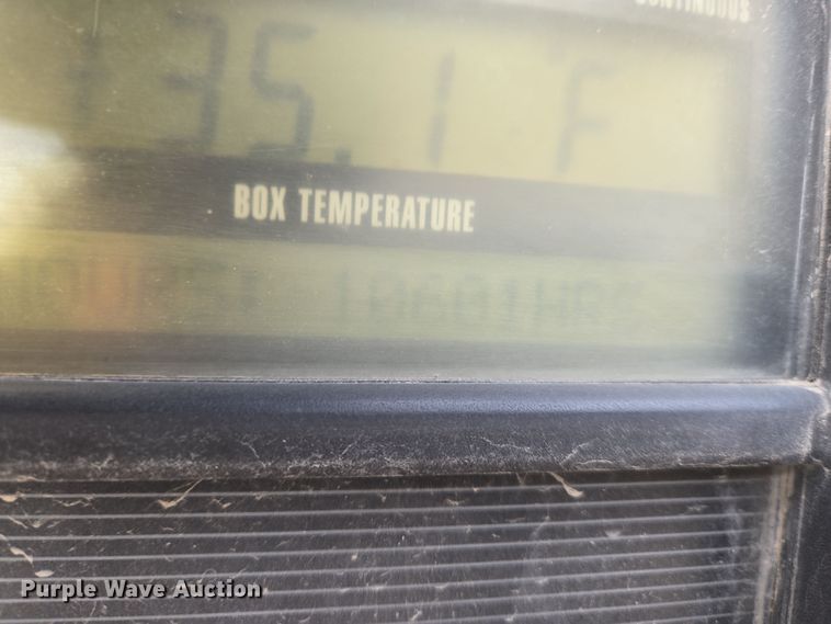 image for item EO0608 2007 Wabash refrigerated van trailer