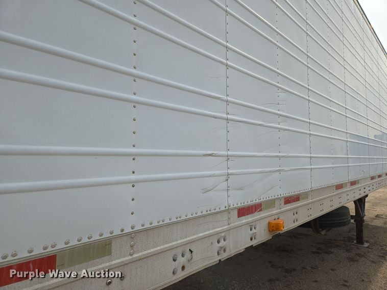 image for item EO0608 2007 Wabash refrigerated van trailer