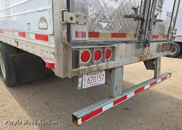 image for item EO0608 2007 Wabash refrigerated van trailer