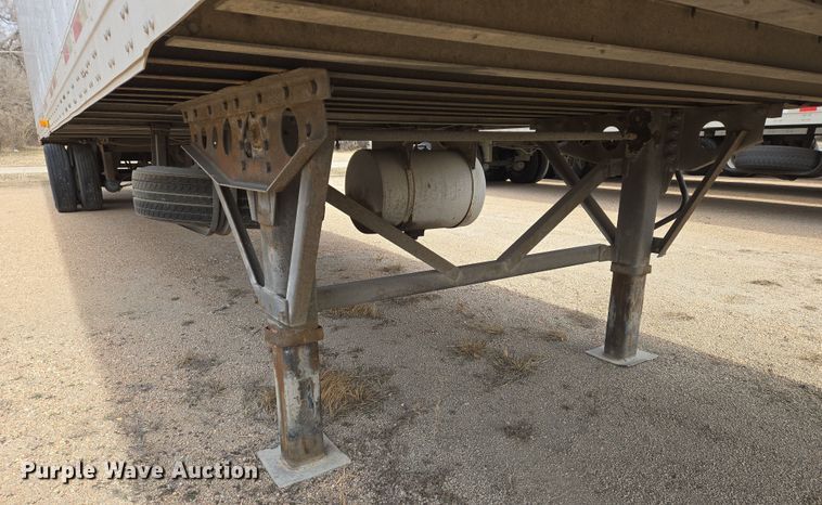 image for item EO0608 2007 Wabash refrigerated van trailer