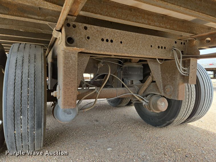 image for item EO0608 2007 Wabash refrigerated van trailer