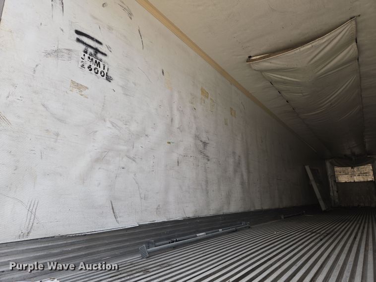 image for item EO0608 2007 Wabash refrigerated van trailer