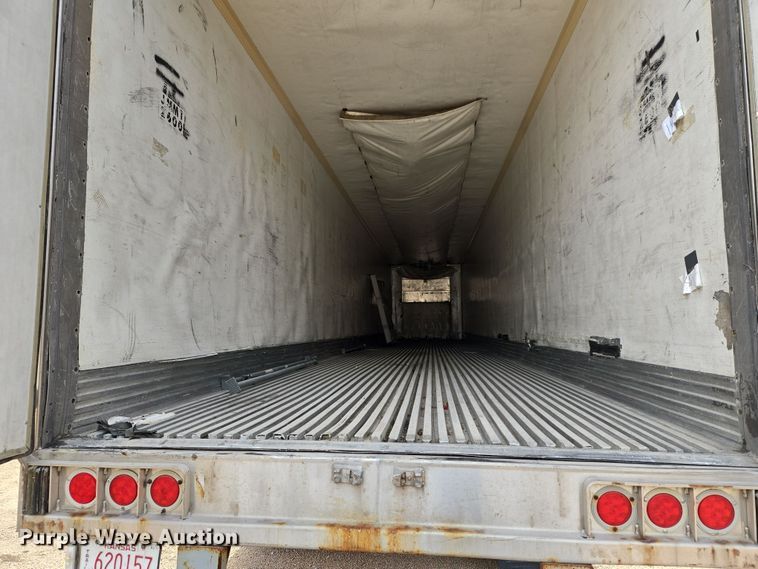 image for item EO0608 2007 Wabash refrigerated van trailer