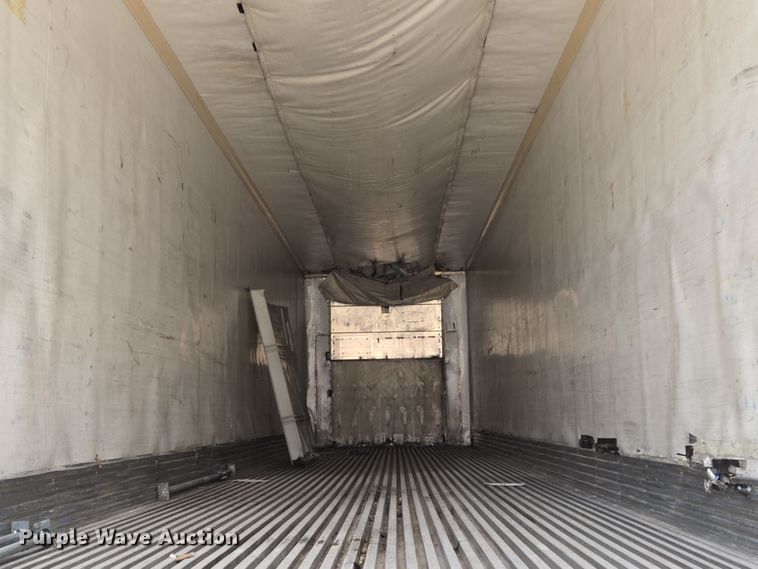 image for item EO0608 2007 Wabash refrigerated van trailer