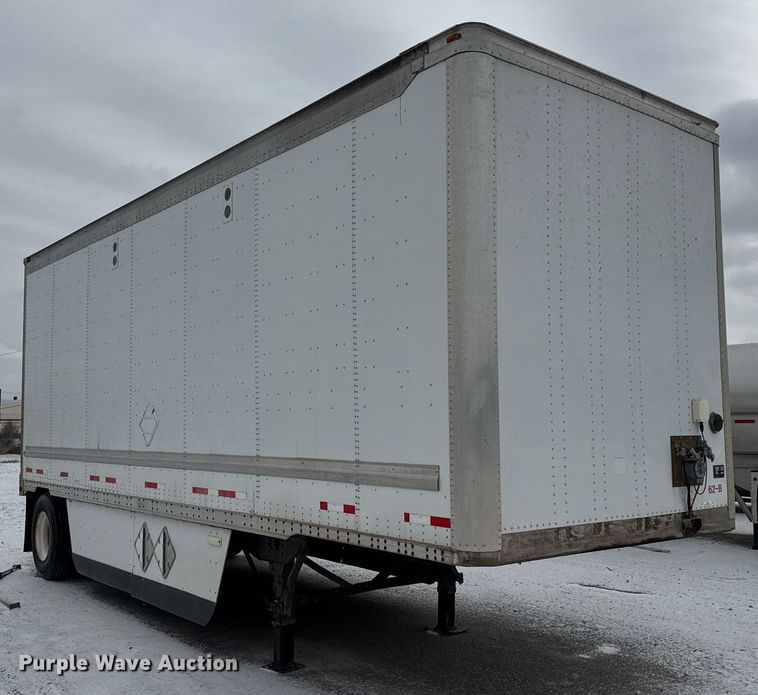image for item EQ1030 2007 Wabash dry van trailer