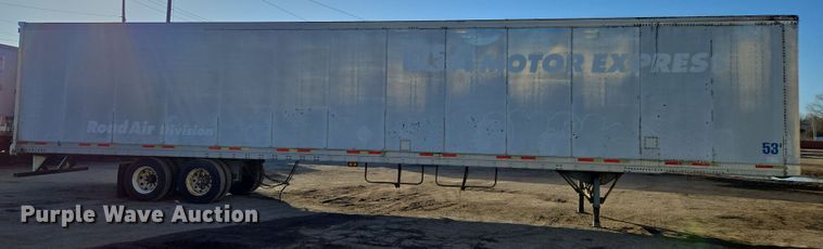 image for item EQ6721 1999 Trail Mobile  dry van trailer