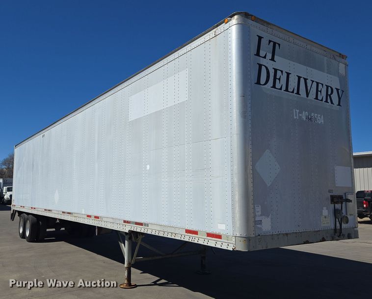 image for item EQ6725 1995 Wabash dry van trailer