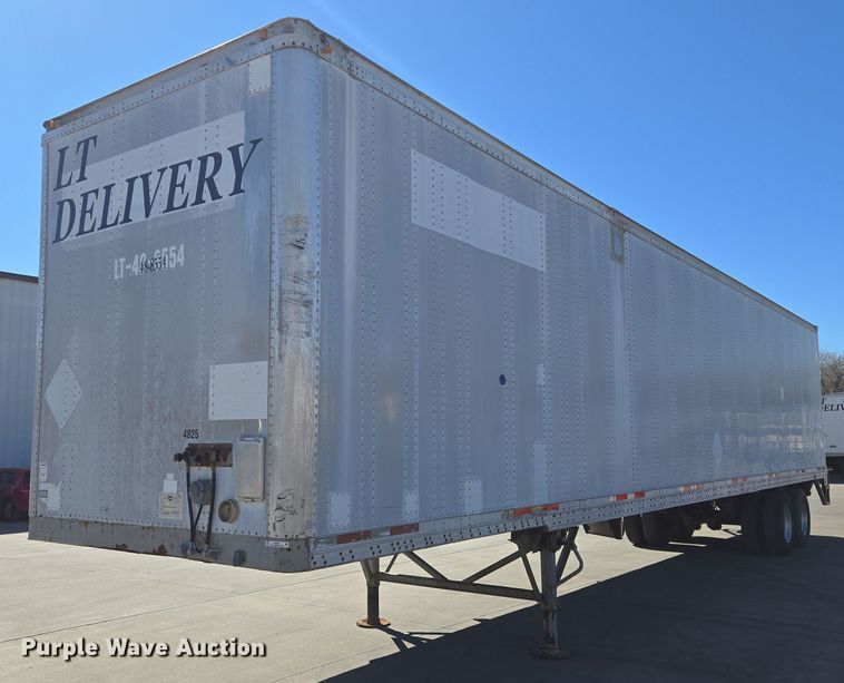 image for item EQ6725 1995 Wabash dry van trailer