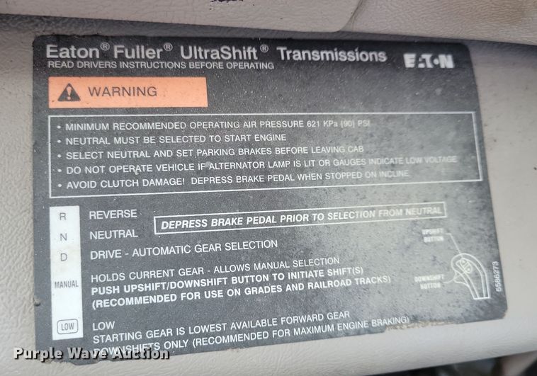 image for item NB9808 2006 Mack Vision semi truck