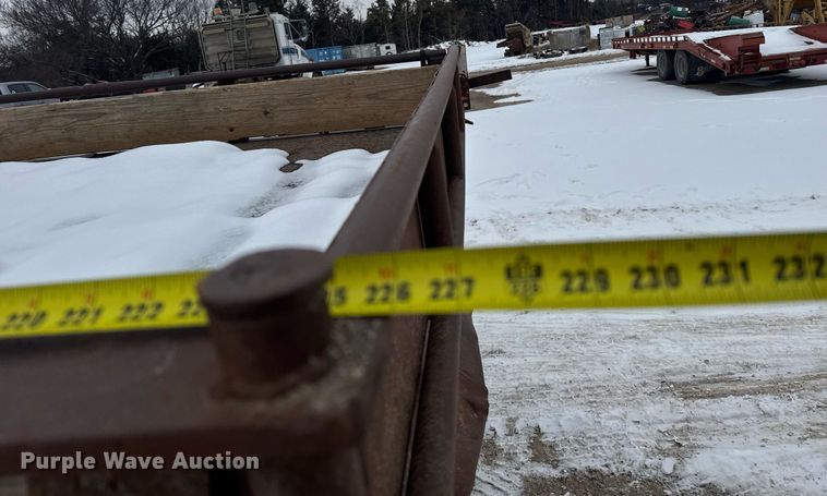 image for item NN9578 1996 Freightliner FL70 dump flatbed truck