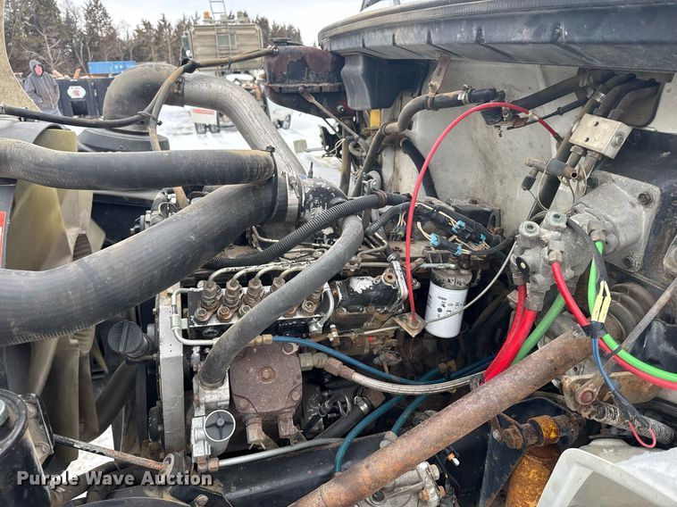 image for item NN9578 1996 Freightliner FL70 dump flatbed truck