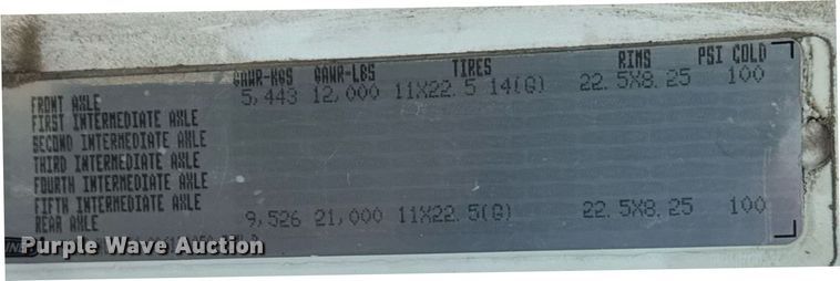 image for item NN9578 1996 Freightliner FL70 dump flatbed truck