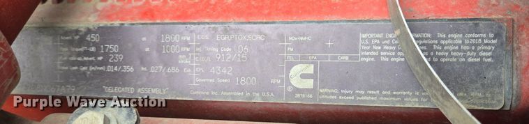 image for item YA0153 2019 Kenworth T680 semi truck