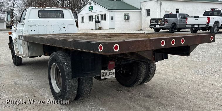image for item DH9564 1985 GMC C7000 dump flatbed truck