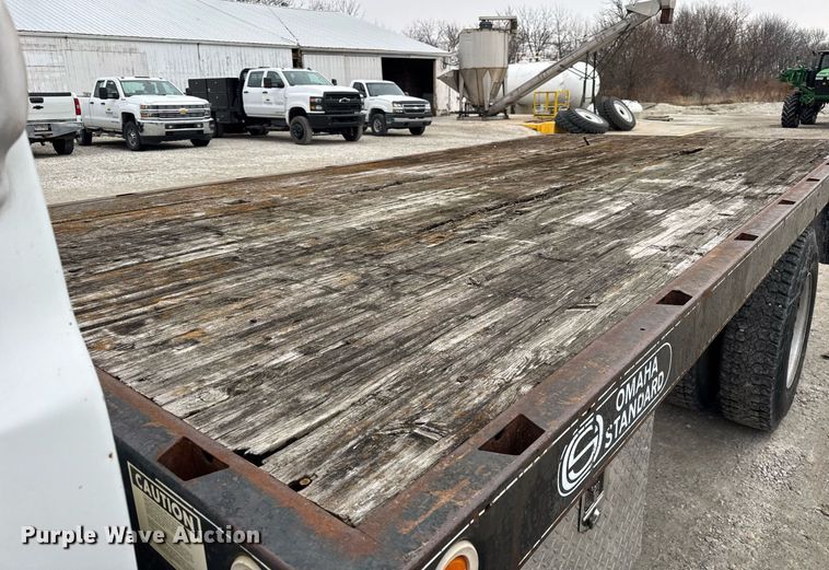 image for item DH9564 1985 GMC C7000 dump flatbed truck