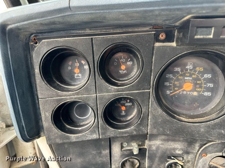 image for item DH9564 1985 GMC C7000 dump flatbed truck