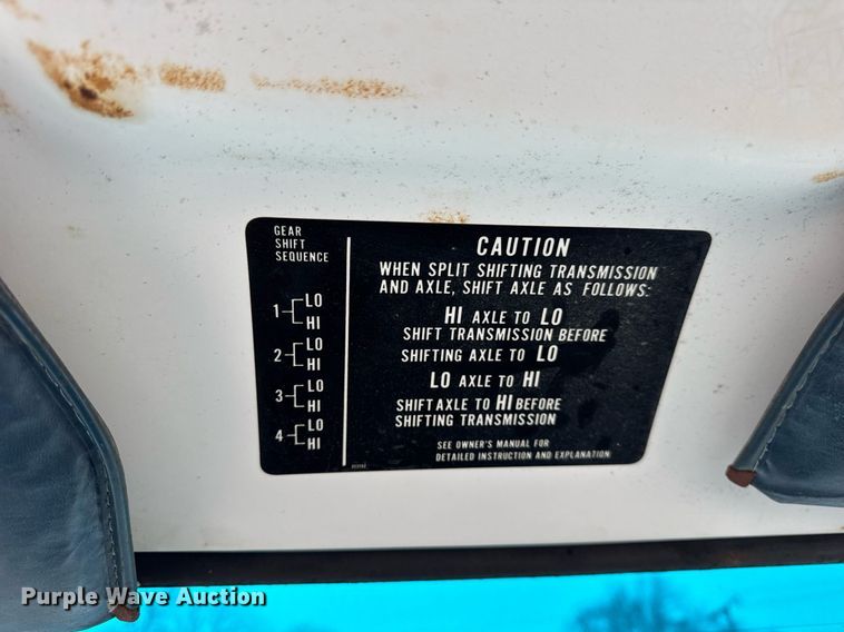 image for item DH9564 1985 GMC C7000 dump flatbed truck