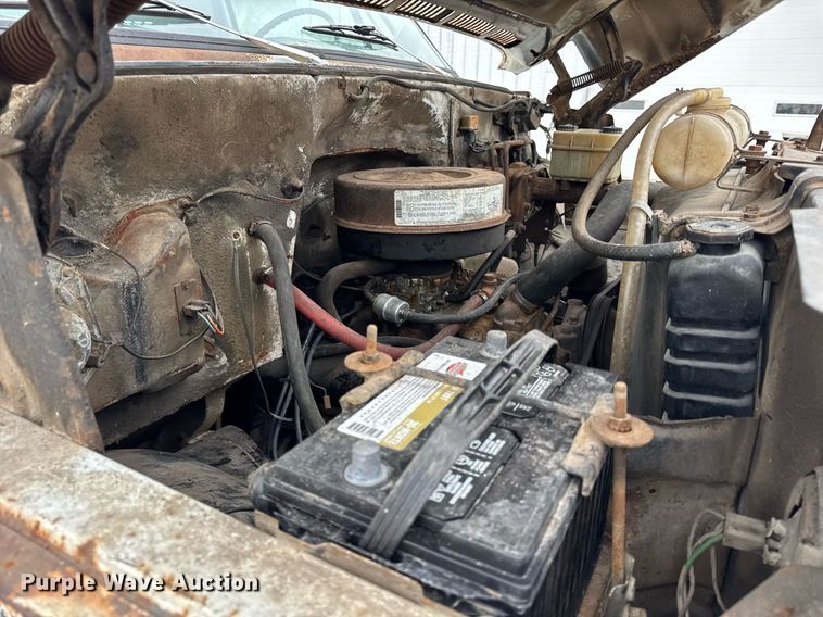 image for item DH9564 1985 GMC C7000 dump flatbed truck