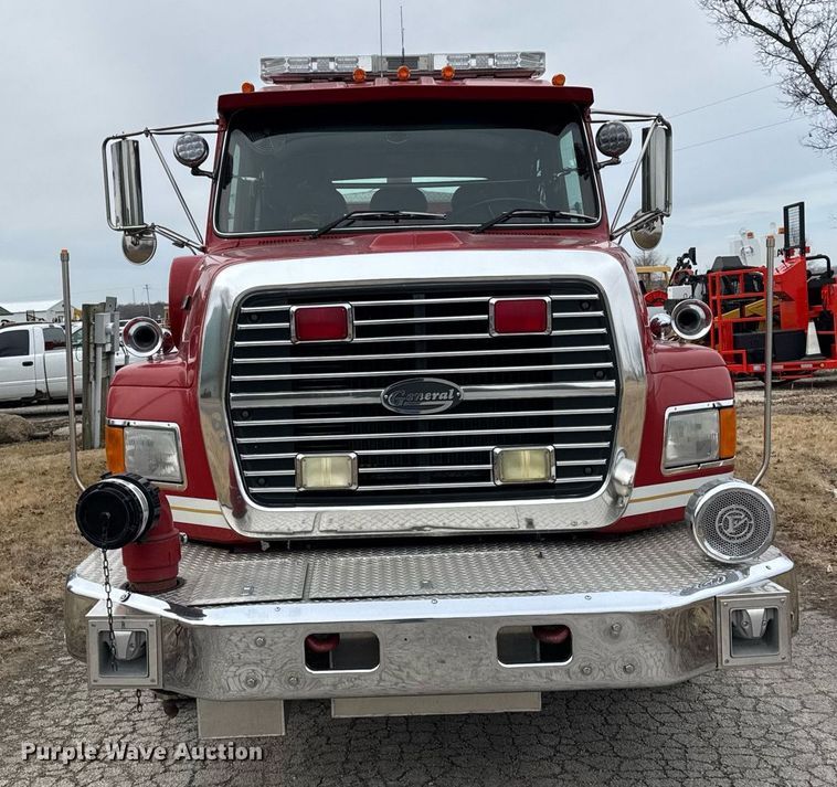 image for item DH9855 1995 Ford LS9000 pumper fire truck