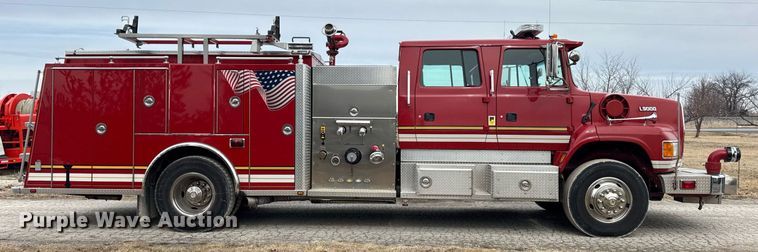 image for item DH9855 1995 Ford LS9000 pumper fire truck