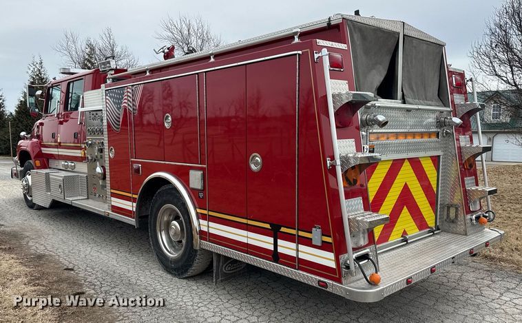 image for item DH9855 1995 Ford LS9000 pumper fire truck