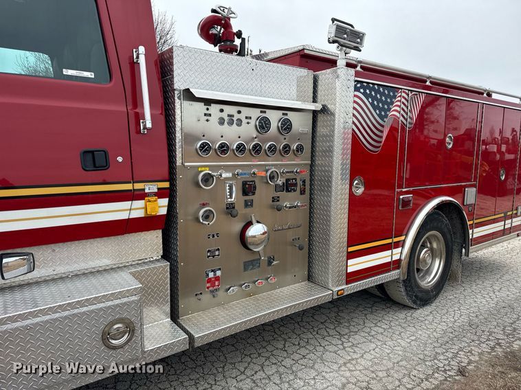image for item DH9855 1995 Ford LS9000 pumper fire truck